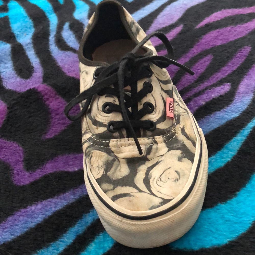 Floral Vans